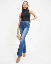 Jane High Rise Stretch Flare Jeans