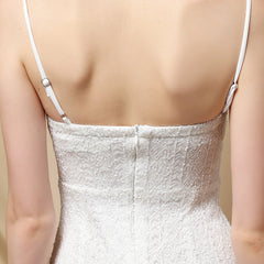 Jerry sling-mesh fishtail dress