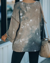 Kaiser Tie Dye Thermal Knit Top