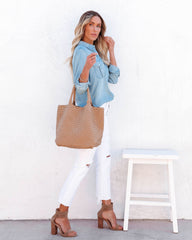 Katana Chambray Utility Top