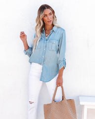 Katana Chambray Utility Top