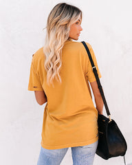 Kind Is Cool Distressed Cotton Tee
