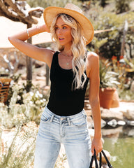 Kip Seamless Scoop Tank - Black