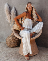 Layne Pocketed Strapless Jumpsuit - SALE