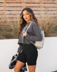 Longhorn Cotton Vintage Long Sleeve Tee