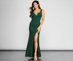 Nancy Formal High Slit Dress
