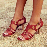 New Elegant Pumps Vintage Sandals