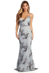 Nicole Sleeveless Sequin Dress