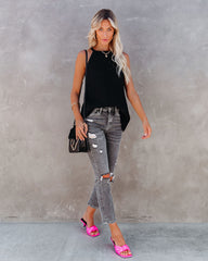 Nomad Cotton Blend Tank - Black