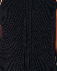 Nomad Cotton Blend Tank - Black