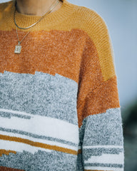 Northstar Knit Sweater - Mustard
