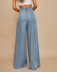 PREORDER - Compliments Washed Tencel Pocketed Pant