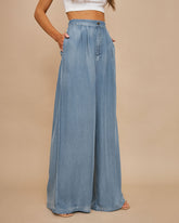 PREORDER - Compliments Washed Tencel Pocketed Pant