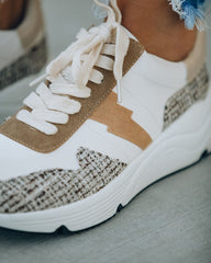 Pamela Tweed Running Sole Sneaker