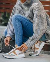 Pamela Tweed Running Sole Sneaker