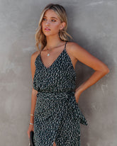 Paniz Printed Racerback Tank