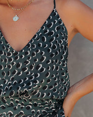 Paniz Printed Racerback Tank