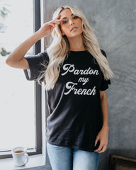 Pardon My French Tee