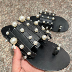 Pearl Flat Comfort Slippers