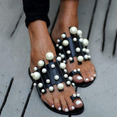 Pearl Flat Comfort Slippers