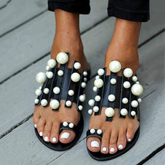 Pearl Flat Comfort Slippers