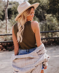 Pinehurst Cotton Blend Ribbed Tank