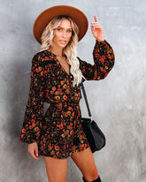 Plant Smiles, Harvest Love Button Down Romper