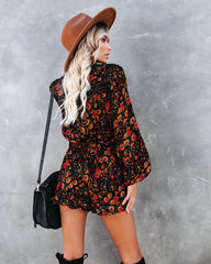 Plant Smiles, Harvest Love Button Down Romper