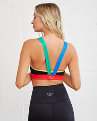 Primary Colorblock Sports Bra - SALE