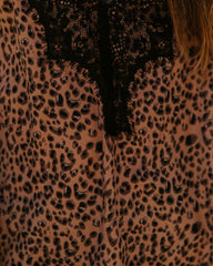 Prime Printed Lace Cami Tank