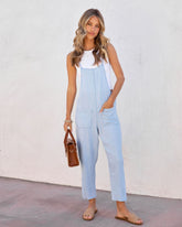 Priscilla Tencel Pocketed Jumpsuit