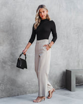 Ready To Slay Trousers - Beige