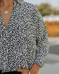 Reflections Of You Printed Blouse