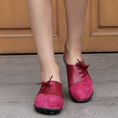 Retro Lightweight Soft Sole Comfortable Slip On Flats