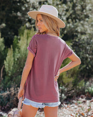 Rocky Ridge Distressed Cotton Tee