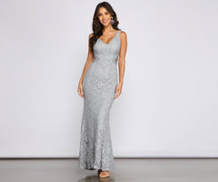 Rosalia Formal Lace Mermaid Dress