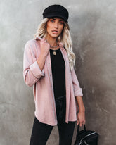 Rosie Soft Knit Button Down Top