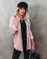 Rosie Soft Knit Button Down Top