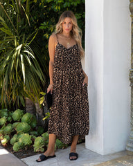 Running Wild Pocketed Leopard Jumpsuit