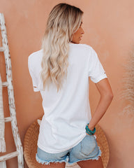 Seashell Bikini Distressed Cotton Tee