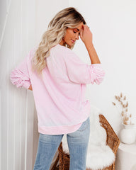 She's A Vibe Vintage Knit Cheetah Pullover