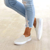 Slip On Running Flat Sneakers