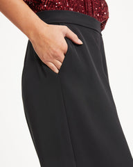 Spread The Cheer Wide Leg Pants - Black