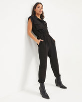 Stronger Than Ever Pocketed Jumpsuit - Black