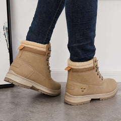 Suisecloths Classic Non Slip Ankle Work Boots Waterproof Hiking Combat Boots