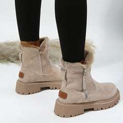 Thick Bottom Non Slip Plush Warm Snow Boots