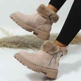 Thick Bottom Non Slip Plush Warm Snow Boots