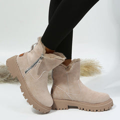 Thick Bottom Non Slip Plush Warm Snow Boots