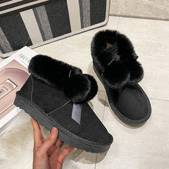 Thick-Soled Velvet Warm Snow Boots