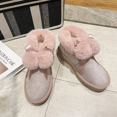 Thick-Soled Velvet Warm Snow Boots